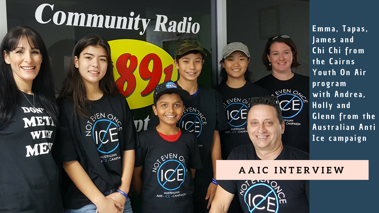 Cairns Youth Program interview with the Australian Anti Ice Campaign